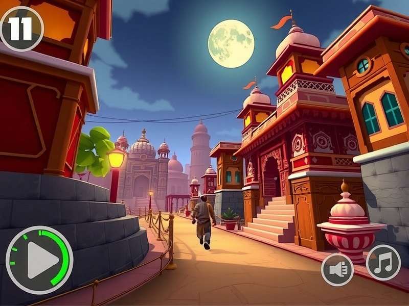 Temple Run Amritsar Main Gameplay Temple Run Amritsar Game Screenshot