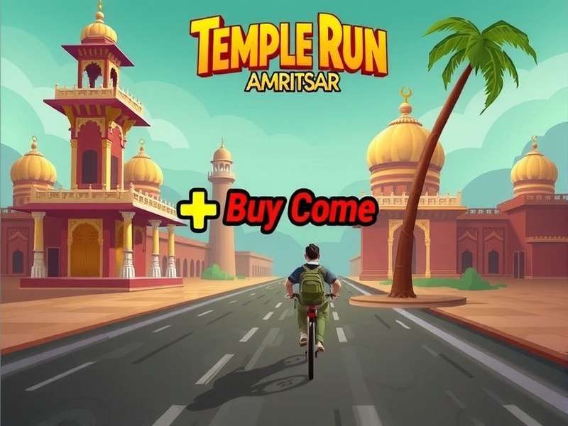 Scan to Download Temple Run Amritsar Temple Run Amritsar QR Code for Download